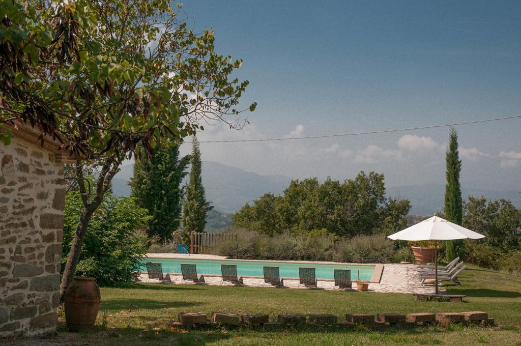 Villa Il Tamantino Gubbio Exterior foto