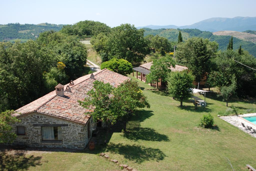 Villa Il Tamantino Gubbio Exterior foto